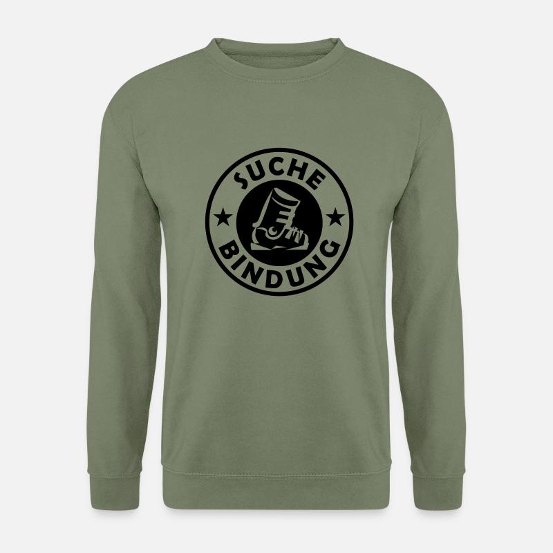 suche bindung 1c - Unisex Sweatshirt - army green