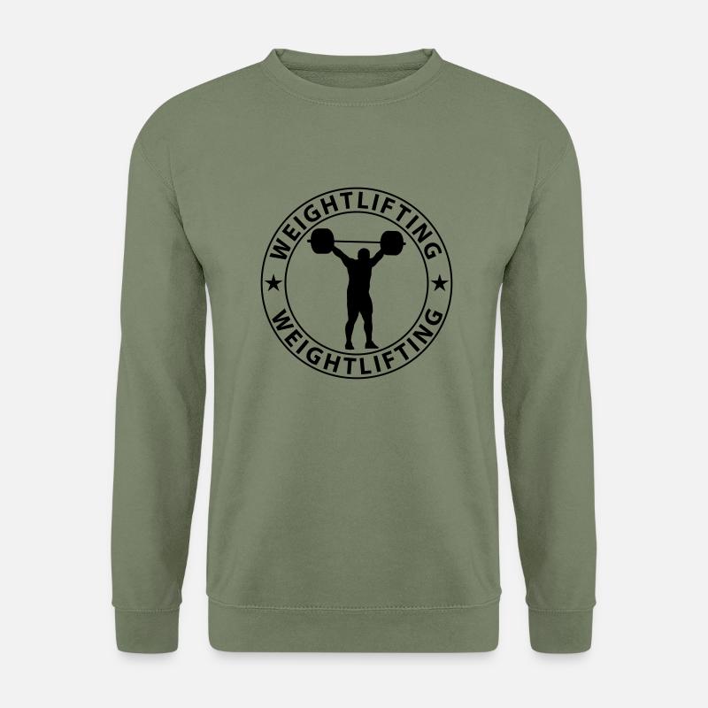 Weightlifting - Unisex Pullover - Armeegrün