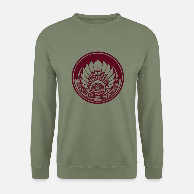 Kornkreis Silbury Hill - Unisex Pullover - Armeegrün