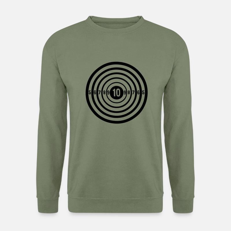 target cible numero 2106 - Sweat-shirt Unisexe - vert militaire