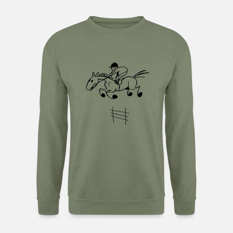 Springreiter - Unisex Pullover - Armeegrün