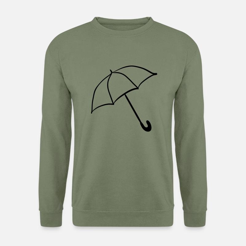 regenschirm - Unisex Pullover - Armeegrün