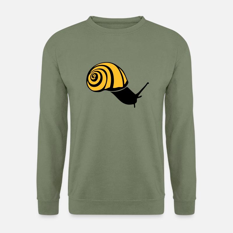 Schnecke Schnecke Schnecke schnecke lumaca2 - Unisex Pullover - Armeegrün
