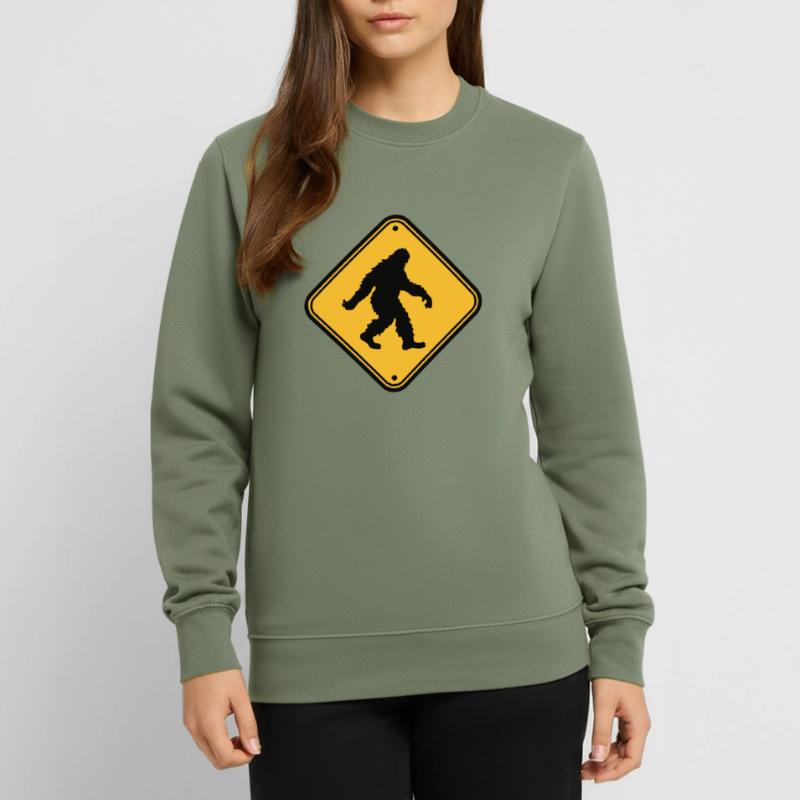 Shield note hazard caution caution zone warnun Unisex Sweatshirt