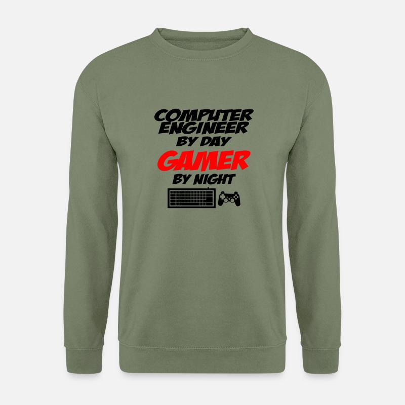 Computer engineer - Unisex Pullover - Armeegrün
