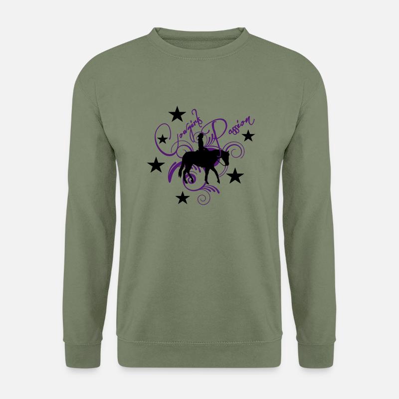 Cowgirls Passion - Unisex Pullover - Armeegrün