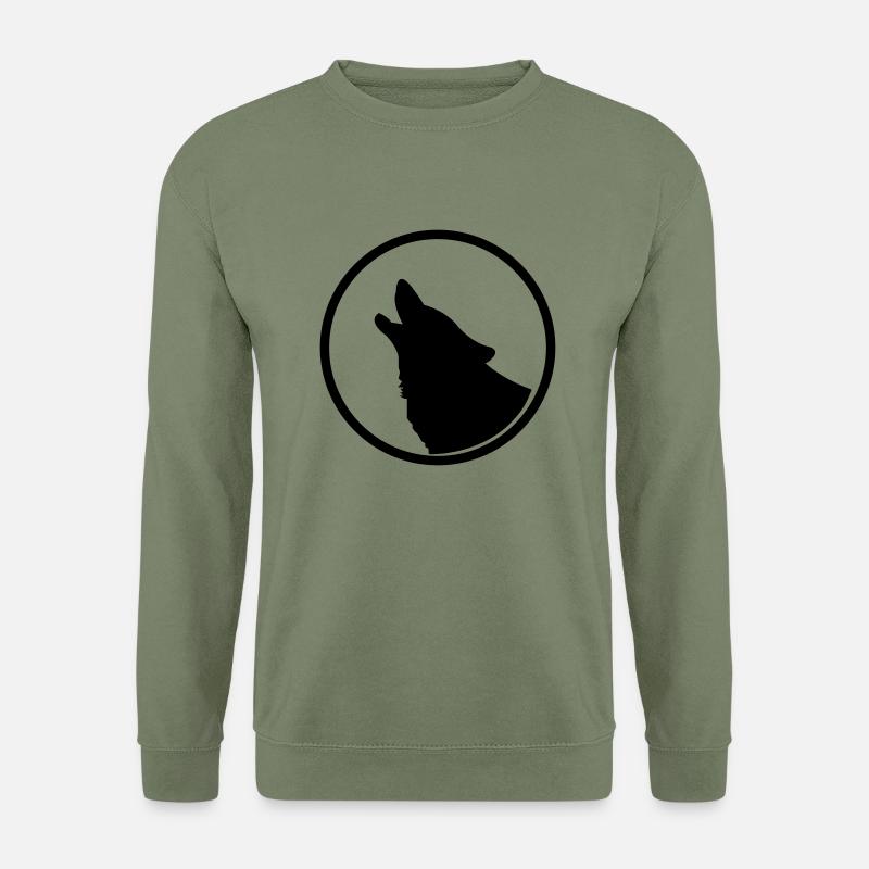 wolfcy2 - Unisex Sweatshirt - army green