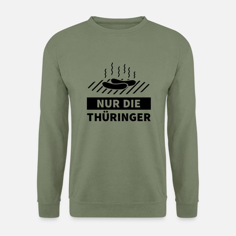 Thüringer Bratwurst - Unisex Pullover - Armeegrün