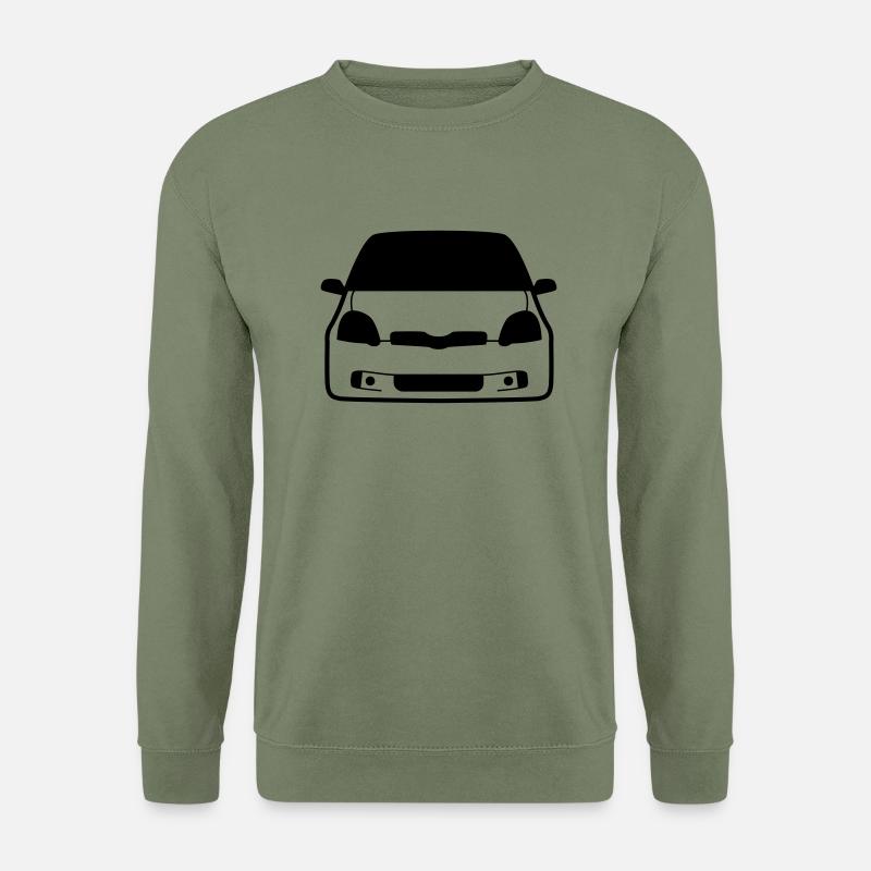 JDM Car eyes TS | T-shirts JDM - Unisex Pullover - Armeegrün