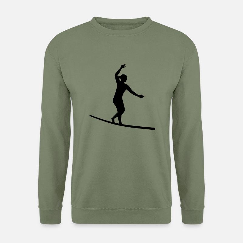 Slackline - Unisex Pullover - Armeegrün