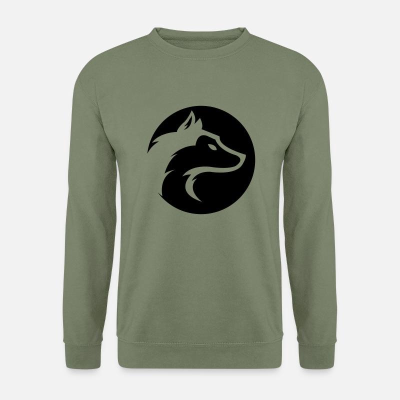 wolf - Unisex Sweatshirt - army green