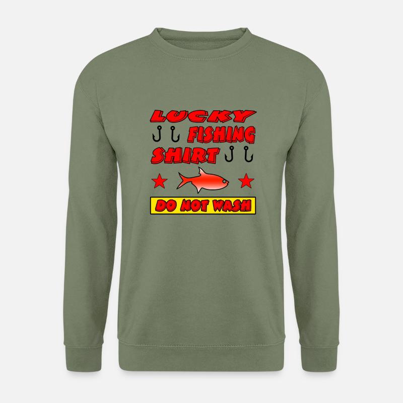 Angling - Unisex Sweatshirt - army green
