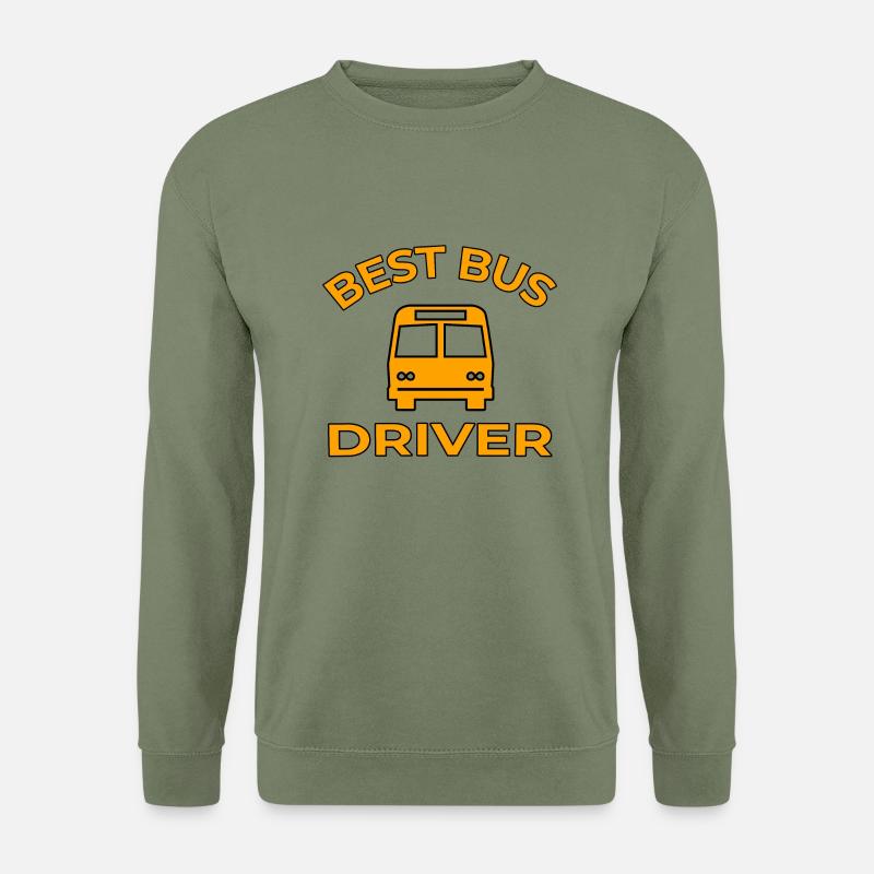 Bus - Unisex Pullover - Armeegrün