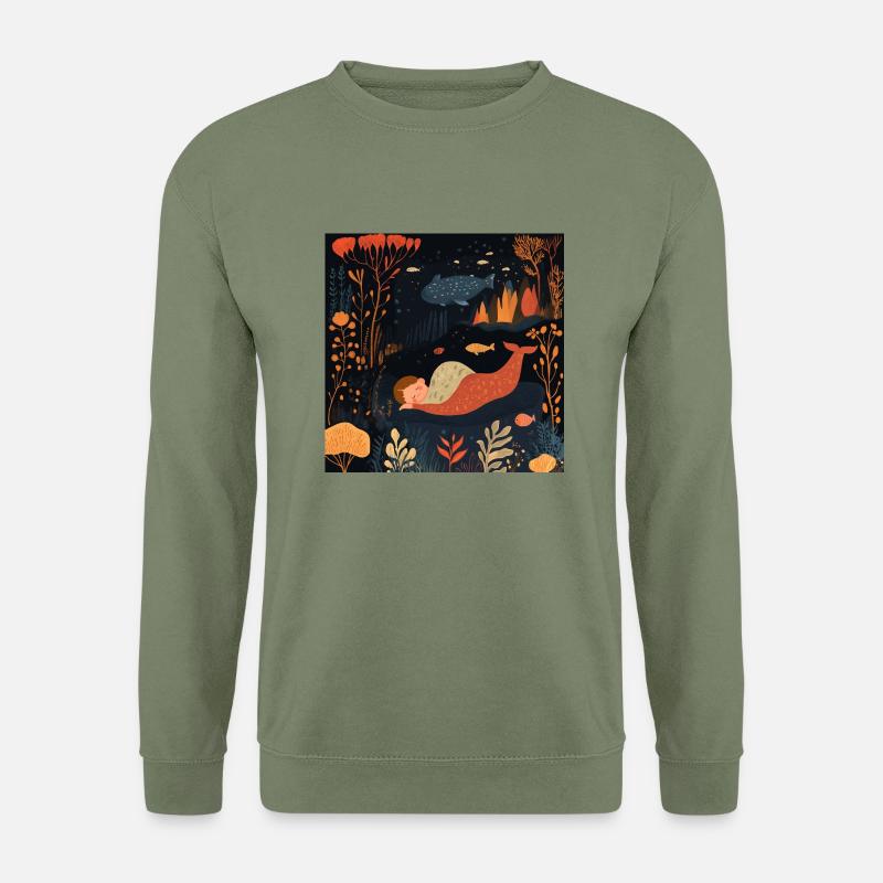 Dream - Unisex Pullover - Armeegrün