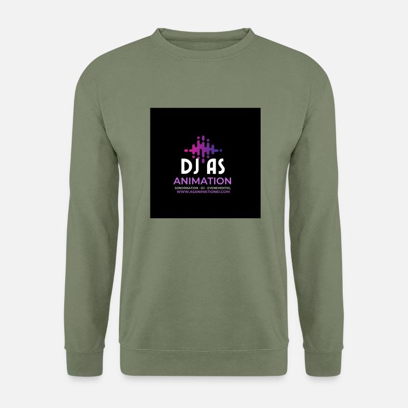DJ als - Unisex Pullover - Armeegrün