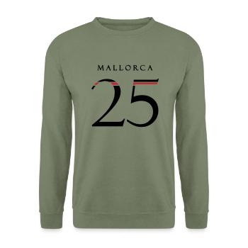 Mallorca 25 Jersey 2025 - Unisex Sweatshirt - army green - Front - Alina (178cm) & Michal (187cm)