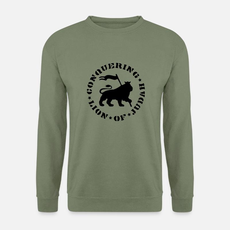 Lion of Judah - Unisex Pullover - Armeegrün