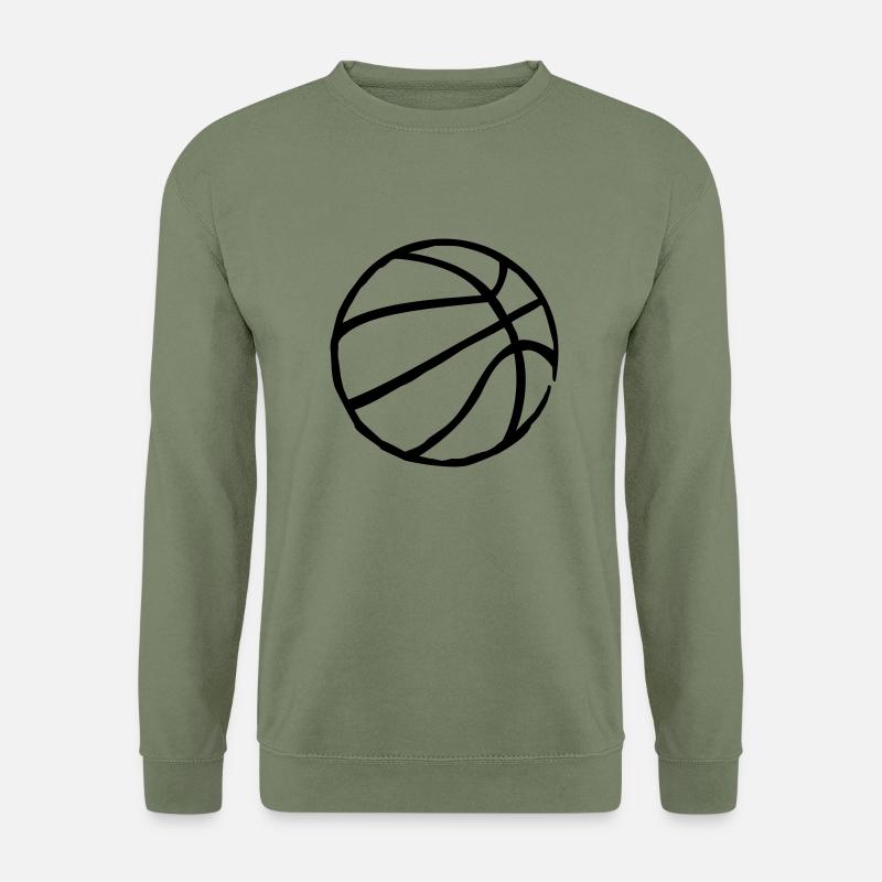 Basketball Ball - Unisex Pullover - Armeegrün
