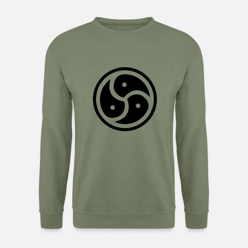 Triskele / Triskel - Unisex Pullover - Armeegrün