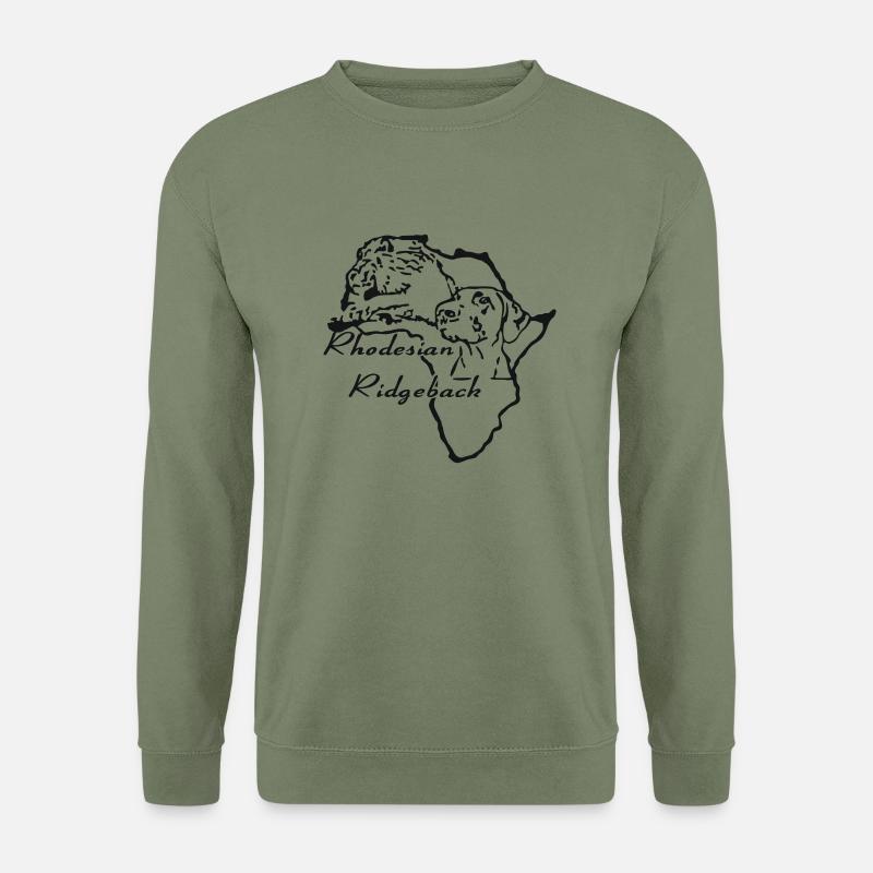 Rhodesian Ridgeback - Unisex Pullover - Armeegrün