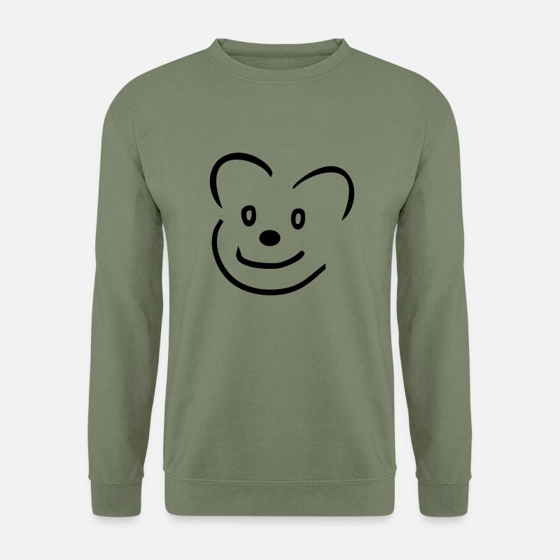 Bär - Unisex Pullover - Armeegrün