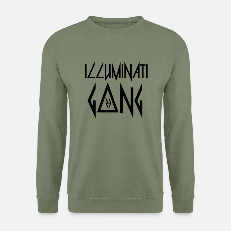 Illuminati G▲ng - Unisex Pullover - Armeegrün