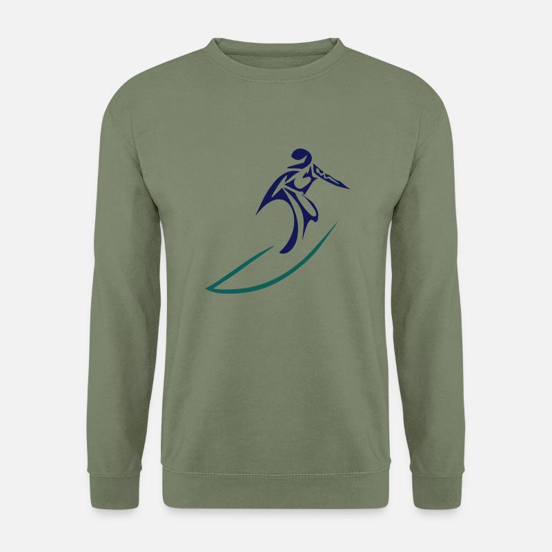 surfer - Unisex Pullover - Armeegrün