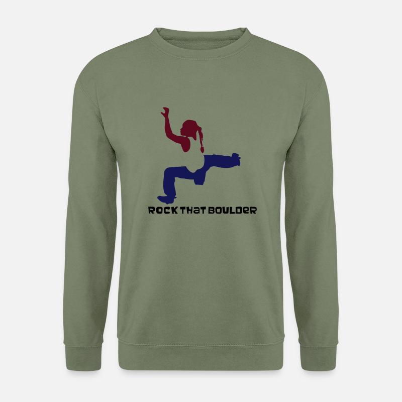 bouldermaedchen - Unisex Pullover - Armeegrün