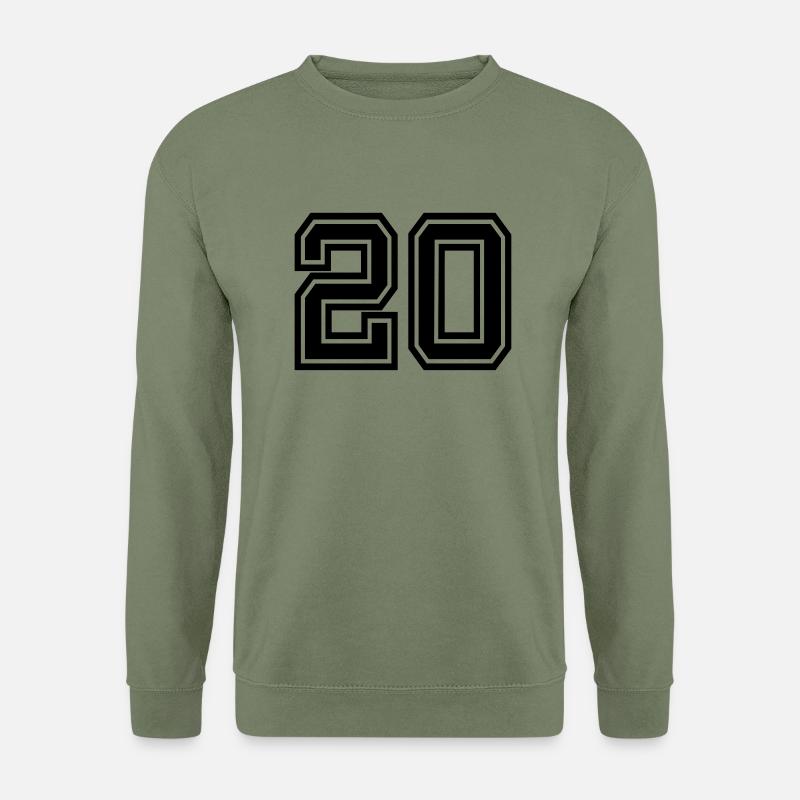 20 - Unisex Pullover - Armeegrün