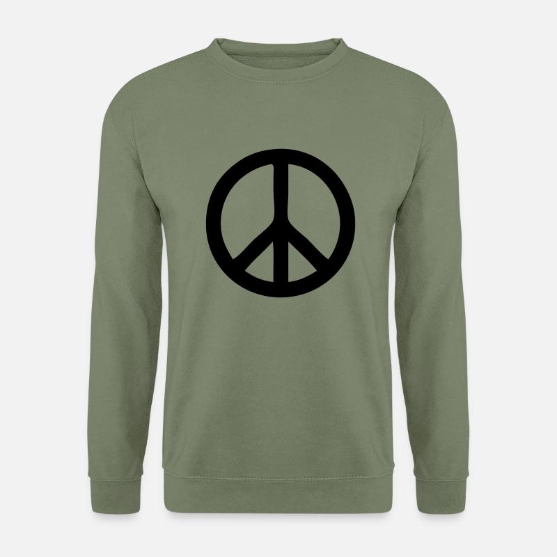 peace - Unisex Pullover - Armeegrün