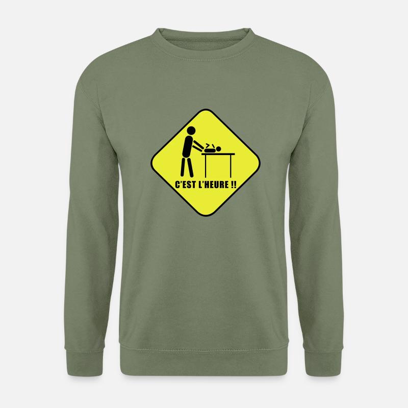 Layer work - Unisex Sweatshirt - army green