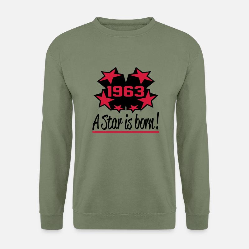 1963 - Unisex Pullover - Armeegrün