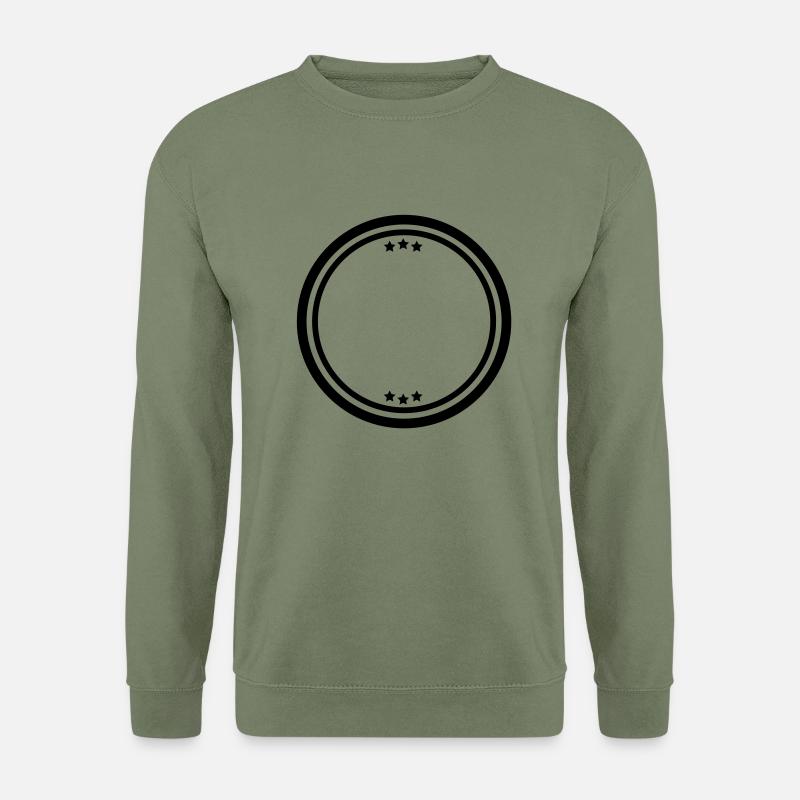 Leer Logo kreis - Unisex Pullover - Armeegrün