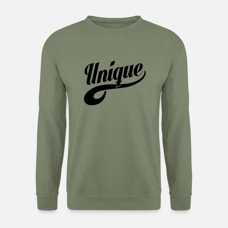 Unique - Unisex Pullover - Armeegrün