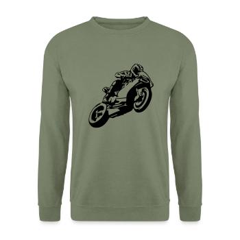 1199 Panigale S - Unisex Pullover - Armeegrün - Vorne - Alina (178cm) & Michal (187cm)