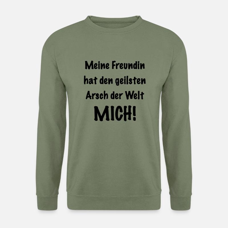 geiler Arsch - Unisex Pullover - Armeegrün