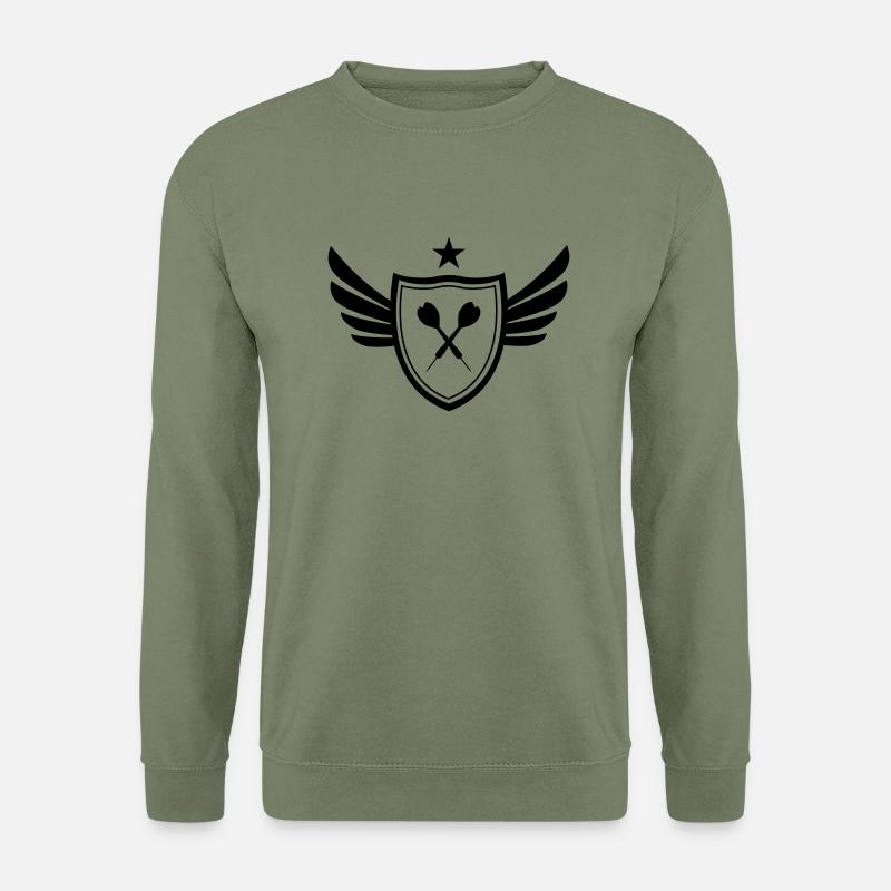 Dartpfeile - Unisex Pullover - Armeegrün