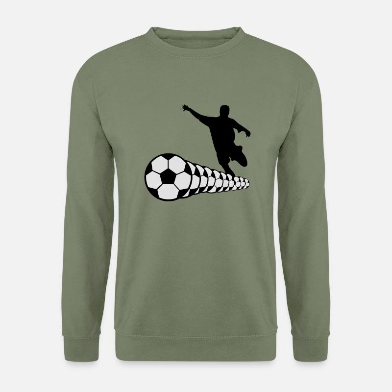 Fußballer Fußball 2c - Unisex Pullover - Armeegrün