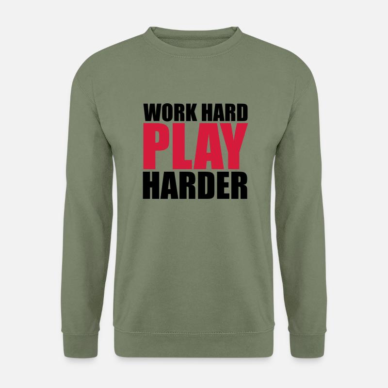 Work Hard - Unisex Sweatshirt - army green