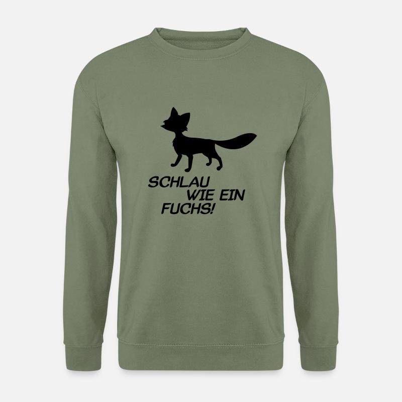 fuchs - Unisex Pullover - Armeegrün