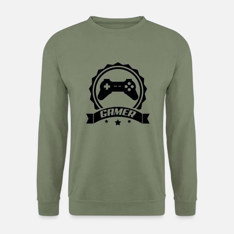 gamer - Unisex Pullover - Armeegrün