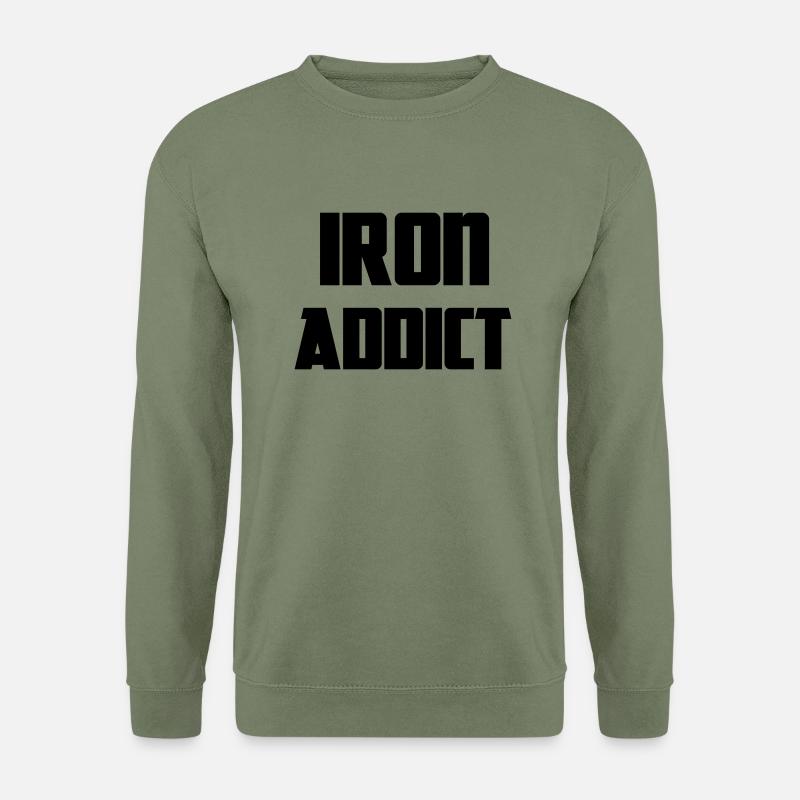 Iron - Unisex Pullover - Armeegrün