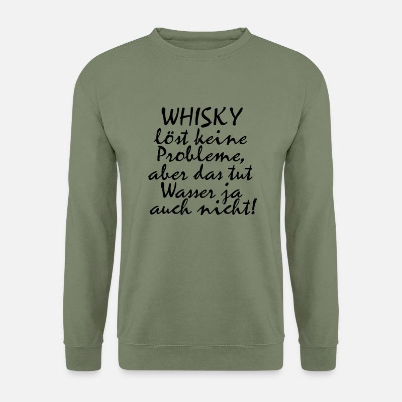 whisky - Unisex Pullover - Armeegrün