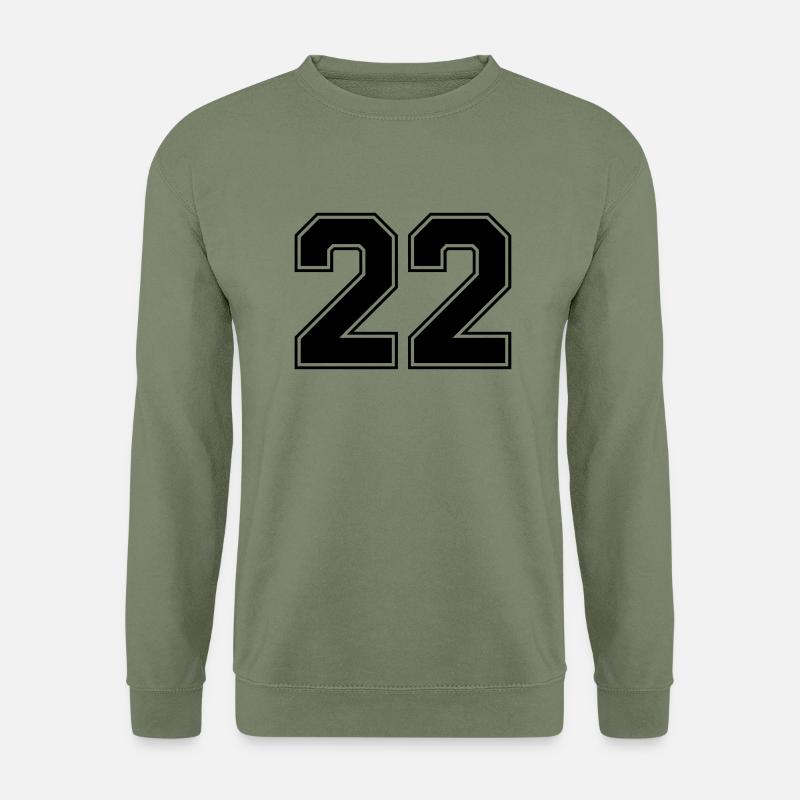 22 - Unisex Pullover - Armeegrün
