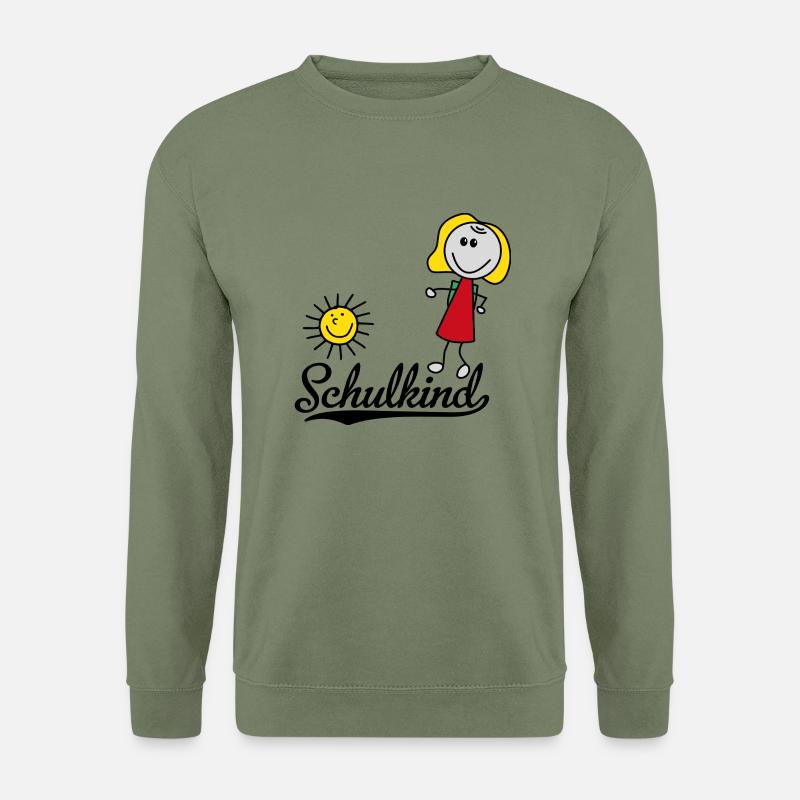 Schulkind - Unisex Pullover - Armeegrün