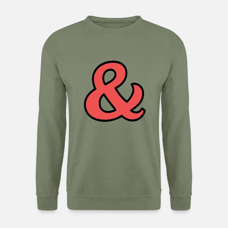 Und Zeichen - Unisex Pullover - Armeegrün