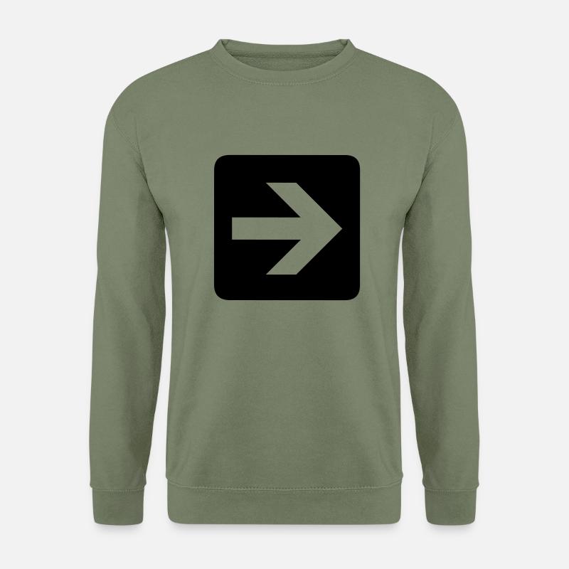 Arrow - Unisex Sweatshirt - army green