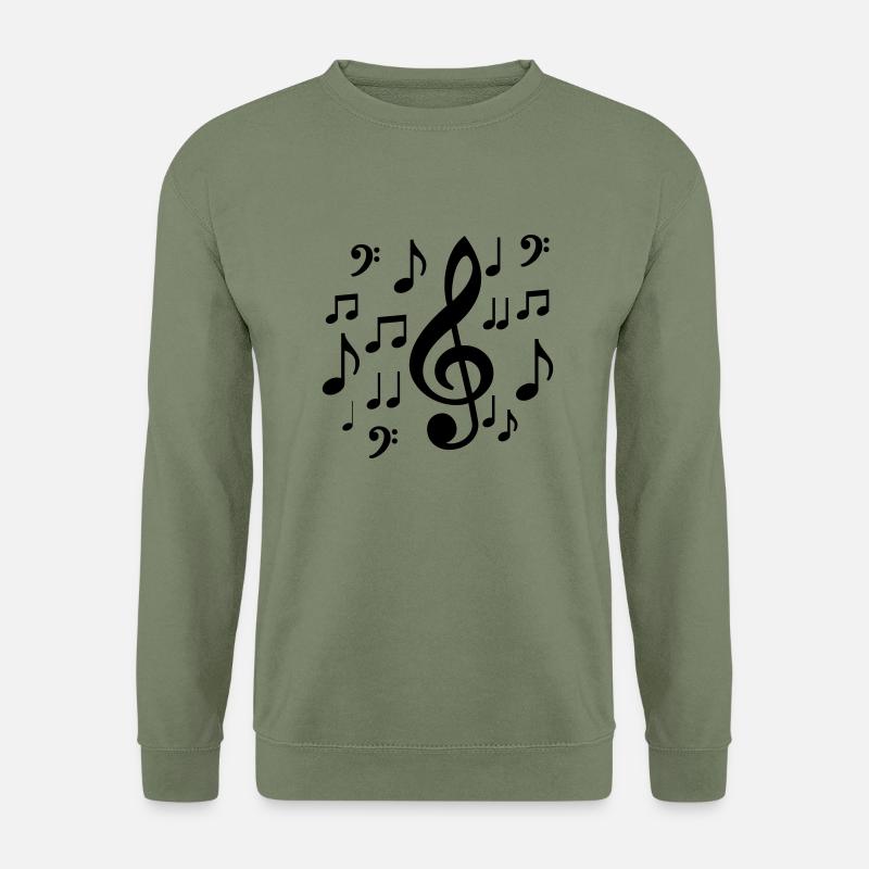 noten - Unisex Pullover - Armeegrün