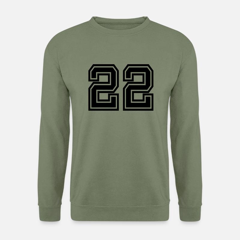 22 - Unisex Pullover - Armeegrün