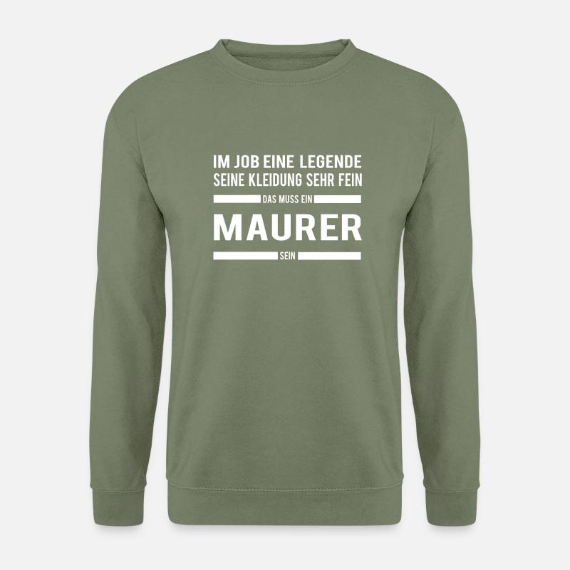 Maurer - Unisex Pullover - Armeegrün